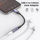 thumbnail image 2 of Adaptador USB‑C a 3,5 mm MOSWAG 12 cm Hi‑Fi, 2 of 6