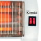 thumbnail image 3 of Calefactor Estufa Halógena Cuarzo 1200W KC-1200 Kendal - PS, 3 of 5