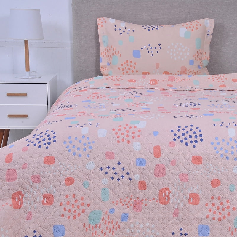 Mashini - Quilt Cordoba Estampado 1.5 Plaza Poliester