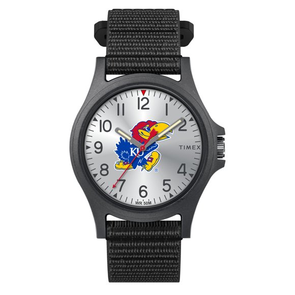 Reloj Timex Collegiate Pride Kansas Jayhawks para hombre, 40 mm
