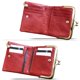 thumbnail image 2 of Cartera PofeeXIO Bifold 12x10x2 cm Rojo con Cierre Tipo Beso, 2 of 7