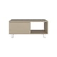 thumbnail image 4 of Mesa De Centro 1 Cajon Con Patas Blancas 35x80,1x40,1 Cm Beige, 4 of 7