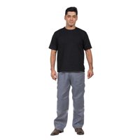 90 Grados - Pantalón Poplin Unisex Trabajo Cargo Gris