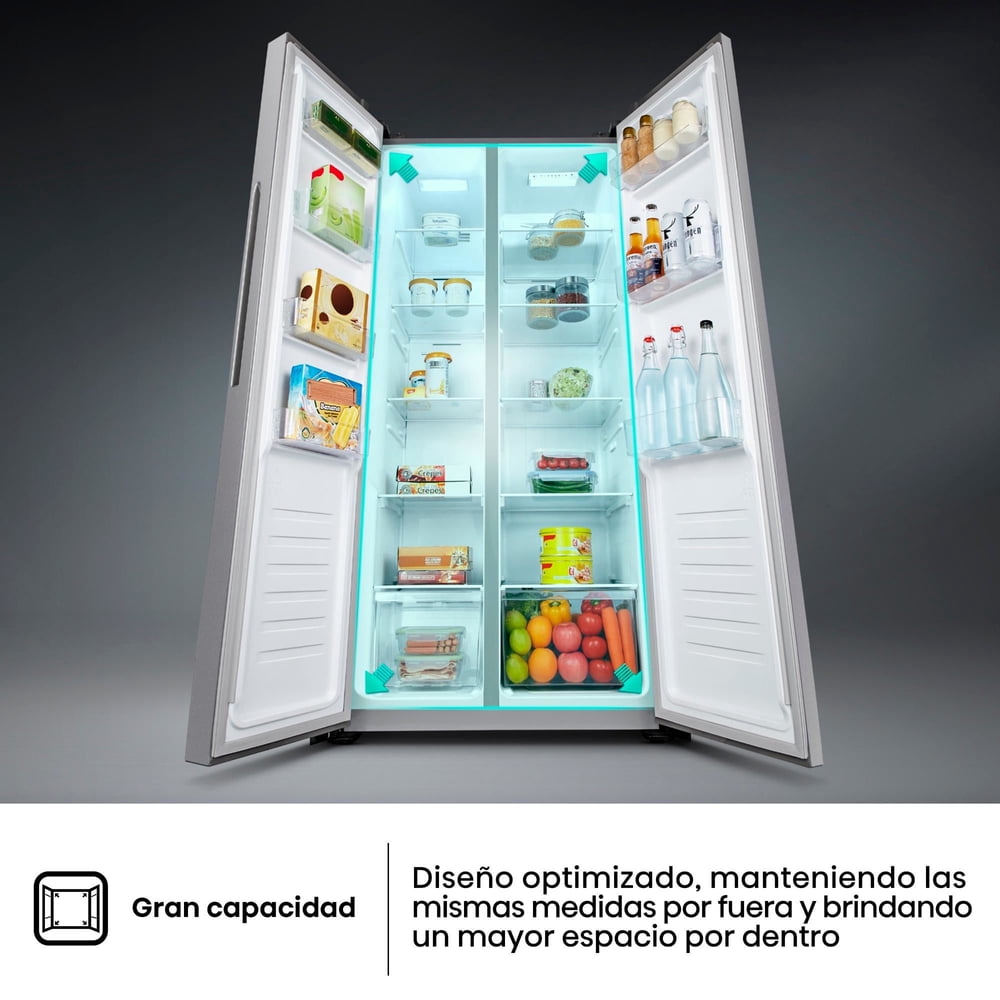 Hisense RS3P428NEDA Inox, foto 3