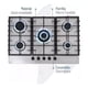 thumbnail image 3 of Encimera A Gas Acero Inoxidable 5 Platos Cocina, 3 of 3