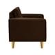 thumbnail image 5 of Sofa Retro 1C Felpa 01 Chocolate, 5 of 6