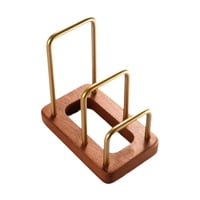 Bothyi - Estante De Almacenamiento Para Tabla De Cortar, Soporte Para Tapa De Olla, Gabinete Para Hornear, Tabla De Cortar, 16,6 Cm X 10Cm X 2,4 Cm