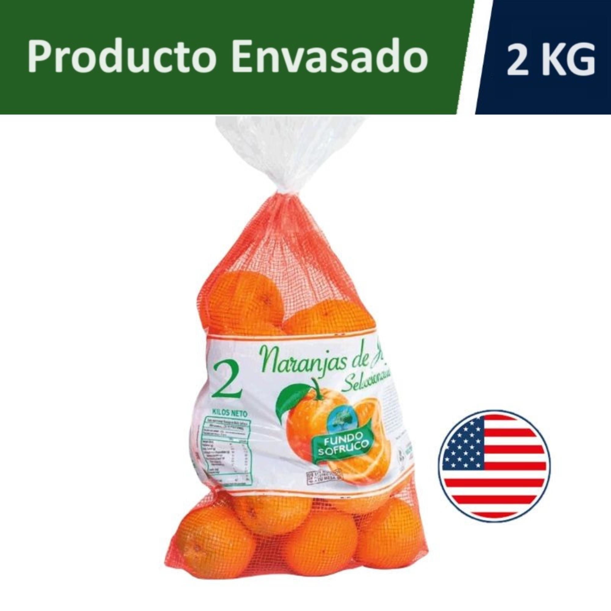 Naranja Malla Usa 2 kg