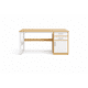 thumbnail image 3 of Escritorio Home Office 120x60x71,2 cm Blanco y Madera Clara, 3 of 11