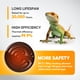 thumbnail image 3 of Lámpara de calor para reptiles HealSmart con emisor de calor de cerámica de 75 W, paquete de 2, 3 of 6