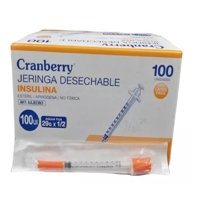 Reutter - Jeringa Desechable De Insulina Aguja 29 X 1/2