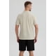 thumbnail image 3 of Polera Hombre Piqué Básica Lisa Beige - lll, 3 of 4