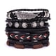 thumbnail image 1 of Pulsera Trenzada Estilo Hoja Múltiples Eco Cuero, 1 of 2