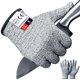 thumbnail image 1 of Guantes resistentes al corte Apaffa nivel 5, talla mediana, paquete de 2, 1 of 7