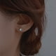 thumbnail image 2 of 1pair Stunning Moonstone Stud Earrings for Women - Delicate and Elegant Jewelry for Any Occasion, 2 of 5