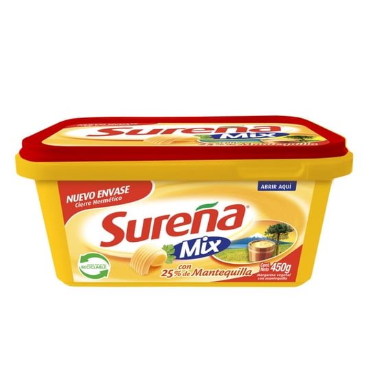 Margarina Mix Tradicional 450 g Sureña