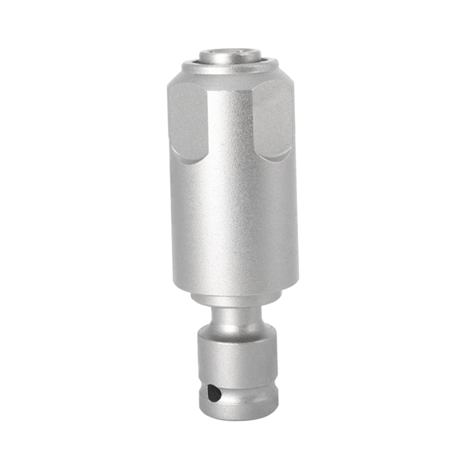 Magideal - Adaptador De Mandril Adaptador De Impacto Convertidor De Zócalo De Trinquete De Liberación Rápida Para Taladros En Trabajos De Construcción De Automóv Cuadrado