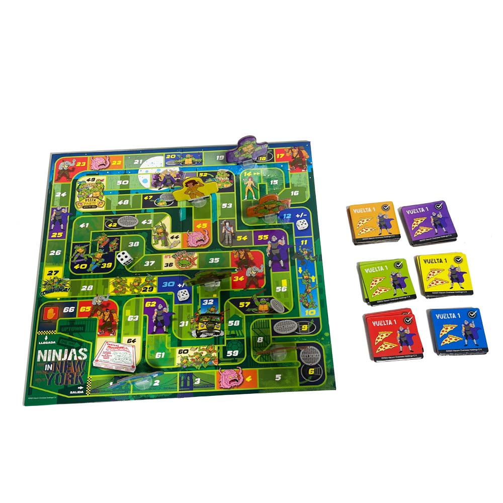Toyng - Juego De Mesa Ninjas In New York - Tortugas Ninjas