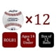 thumbnail image 2 of Competencia oficial de la liga Baseballs Rawlings ROLB1 14U, 2 of 7