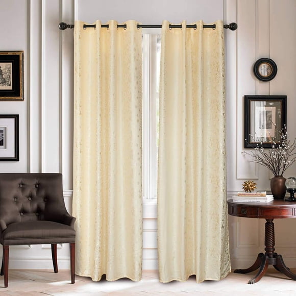 Paneles para cortinas Dolce Mela DMC716 Luxury Linen Beige