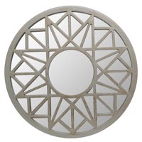 Vgo - Espejo Plastico Redondo 50 Cm.