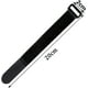 thumbnail image 4 of Paquete de 5 bridas reutilizables con hebilla, bridas de velcro, bridas de velcro, correas de velcro para cable de TV y PC, 20 x 500 mm, color negro, 4 of 7