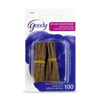 Goody - Horquillas De 1 Color Marrón 100 Unidades