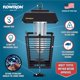 thumbnail image 2 of Control de insectos Bug Zapper Flowtron Electric de 1/2 acre para exteriores, 2 of 9