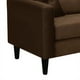 thumbnail image 5 of Sofa New Retro 3c Felpa 00 Chocolate, 5 of 6