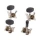 thumbnail image 2 of 2r 2l De Sintonía Botón Negro Clavijas De Afinación Para Guitarras Ukulele 4 Cuerdas, 2 of 4
