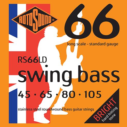Rotosound - Set Bajo Eléctrico Swing Bass Rs66Ld