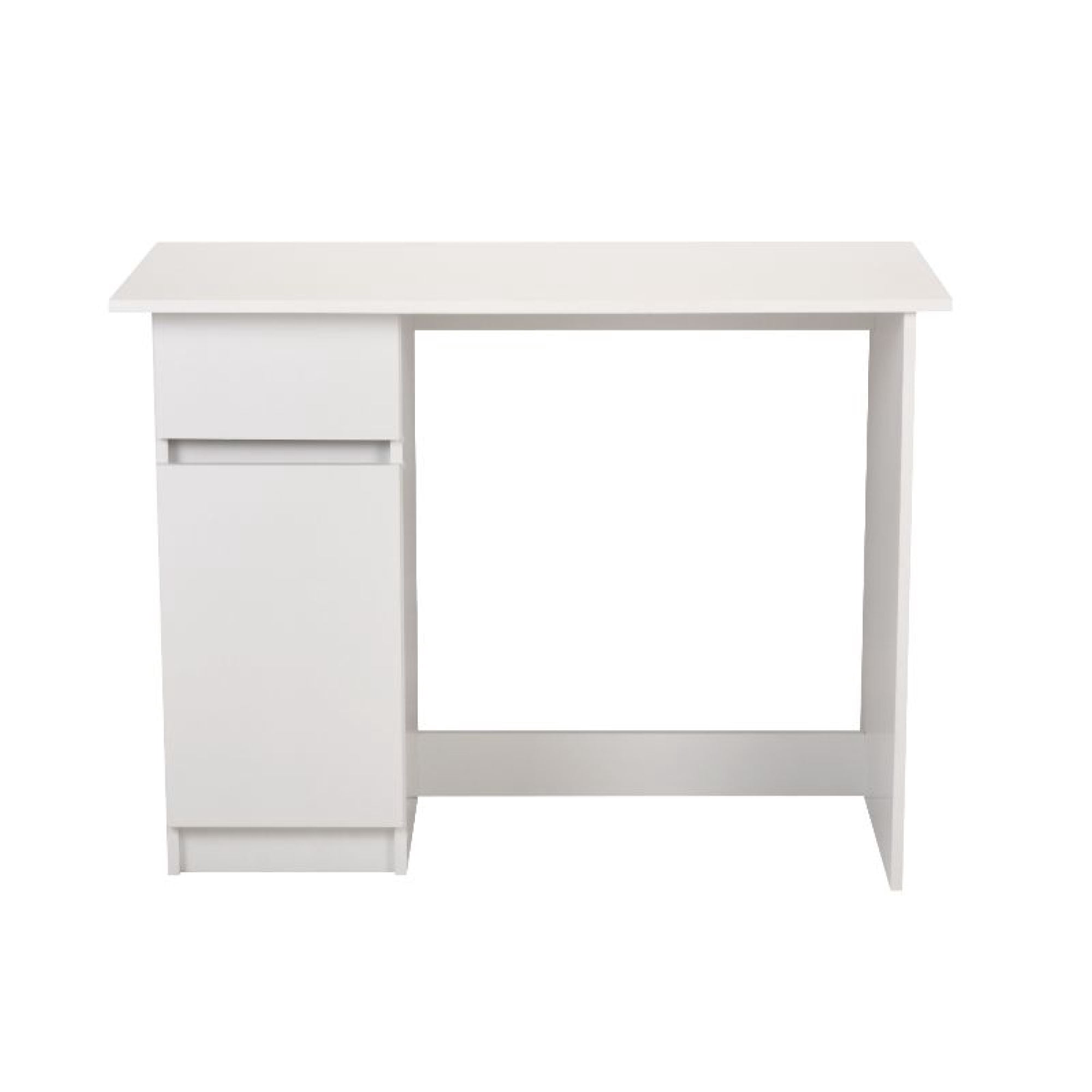 Escritorio New 1 Puerta 1 Cajón Blanco