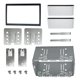 thumbnail image 2 of 2DIN Metal Fascia Mounting Cage Dash Kit Radio del coche DVD Stereo Installation, 2 of 5