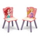 thumbnail image 3 of Juego de mesa y sillas infantil  Princesas Disney con almacenamiento y 2 sillas incluidas Delta Children, 3 of 5
