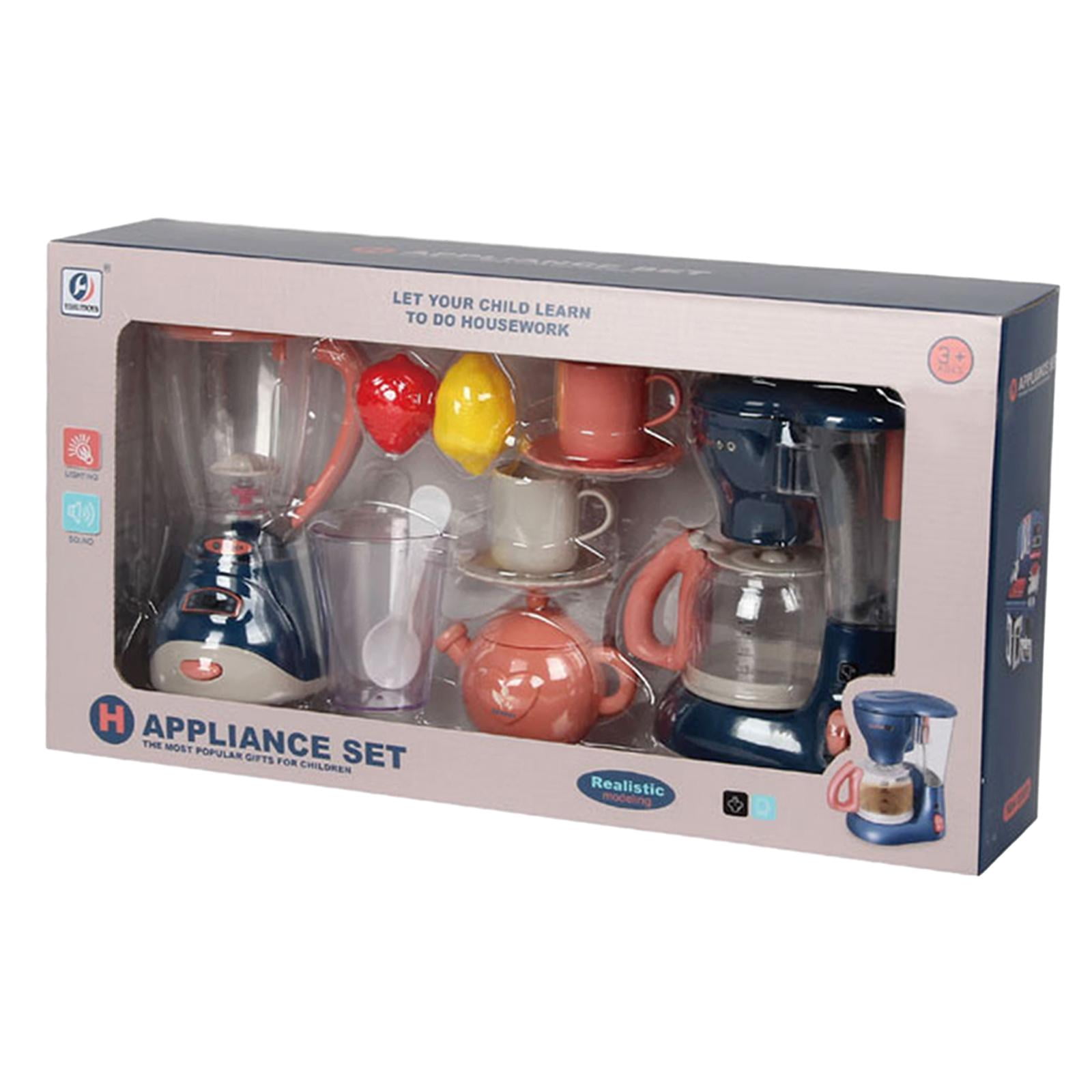 Bothyi - Electrodomésticos De Cocina Juguetes Juego De Accesorios De Cocina Para Niños De 4 A 8 Años Estilo Infantil D