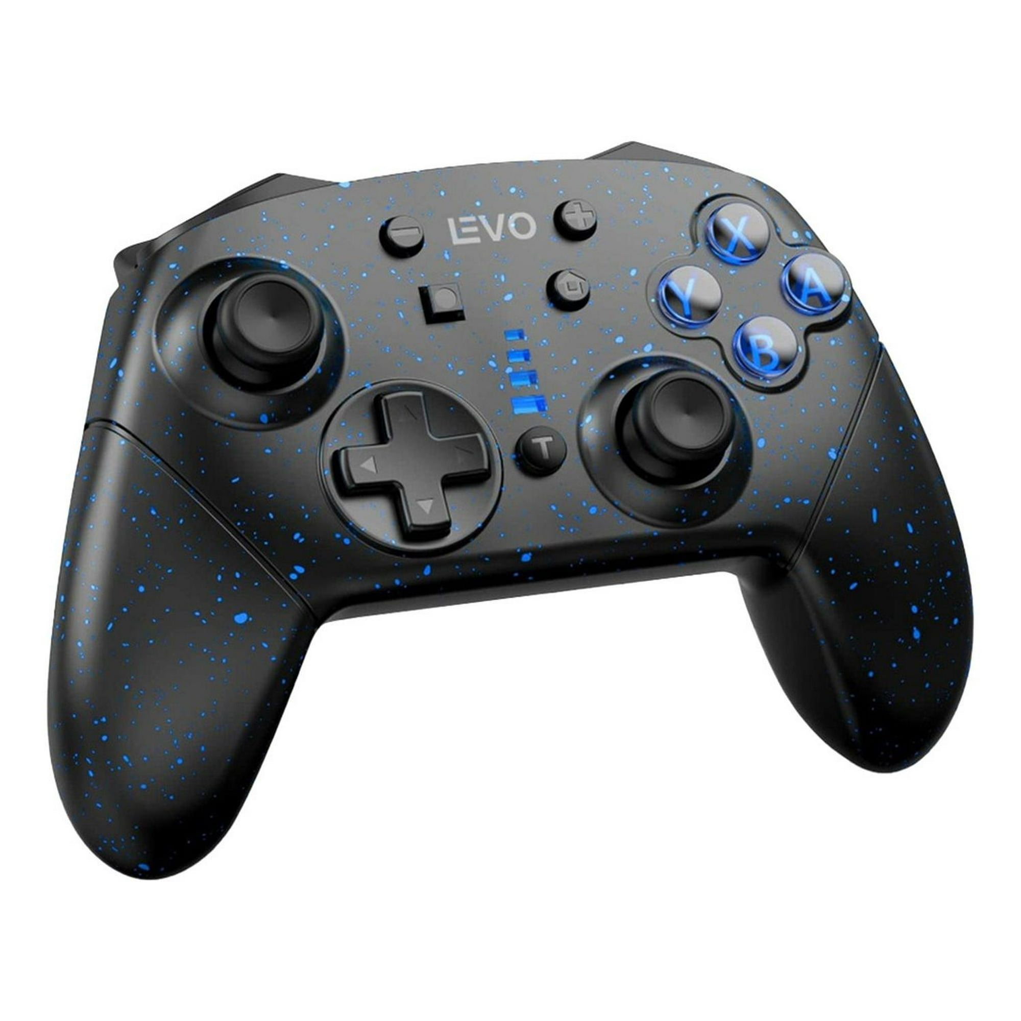 Control Gamer Inalámbrico Pc Levo Negro