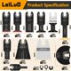 thumbnail image 4 of Kit de cuchillas oscilantes LEILUO, 116 piezas, para DeWalt Makita, 4 of 7