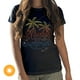thumbnail image 2 of Camiseta Delsol Siempre Palmas Negra Grande, 2 of 4