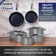 thumbnail image 5 of Set de utensilios de cocina Nuwave Healthy Duralon Blue Ceramic Antiadherente, 5 of 9