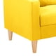 thumbnail image 3 of Sofa New Retro 3CG Felpa 05 Amarillo, 3 of 6