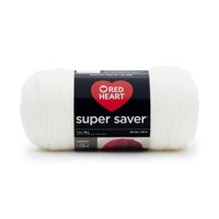 Hilo Red Heart Super Saver Acrílico 333 M Blanco Suave