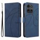 thumbnail image 4 of Funda tipo cartera con tapa para Motorola MOTO G75 5G con tarjetero, soporte y cubierta magnética Azul, 4 of 6