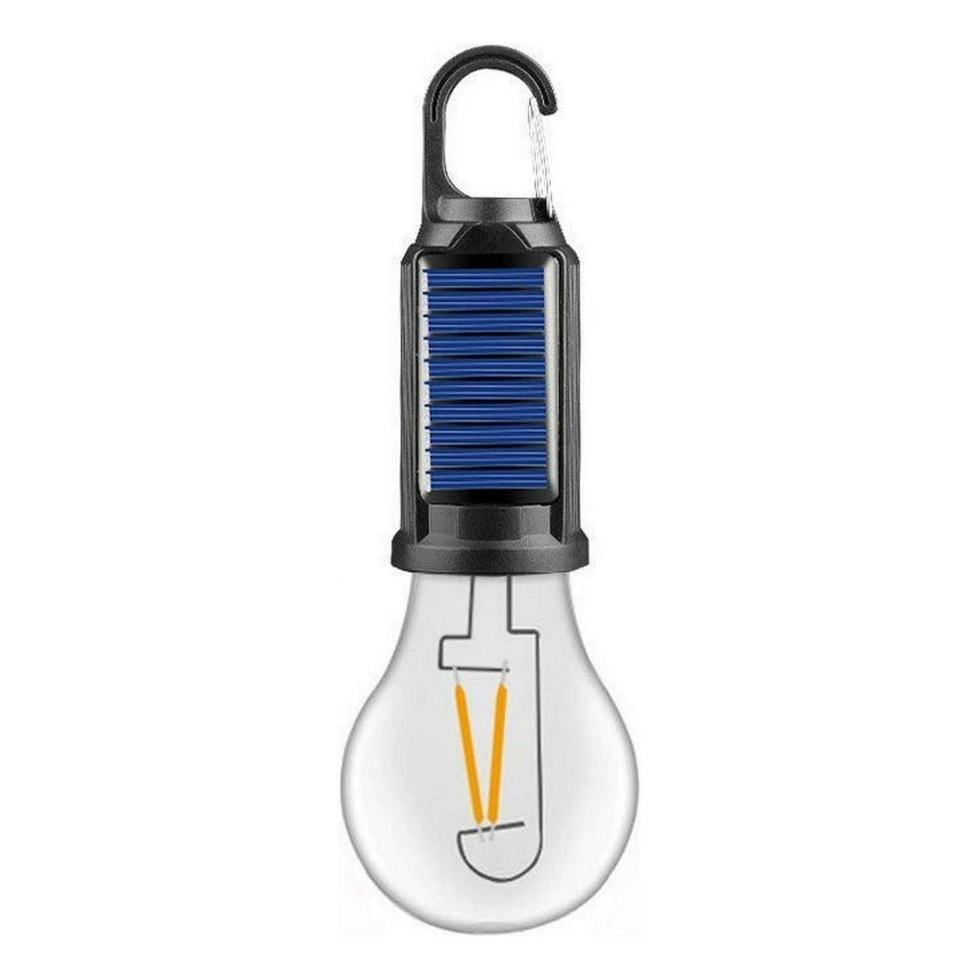 Gen - Ampolleta Lampara Solar Recargable Portatil Camping Decoracion Multicolor