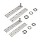 thumbnail image 3 of Bisagras Pivotantes Para Puertas De Dormitorio De Madera Con Rotación De 360 ​​grados, Bisagras Ocultas, 3 of 5