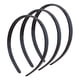 thumbnail image 2 of Set De 3 Cintillo Liso + 12 Colets Para El Pelo - Negro, 2 of 4