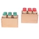 thumbnail image 1 of Juguete De Material Sensorial Montessori - Juego De Caja Cilíndrica De Sonido Juguete De Madera, 1 of 5