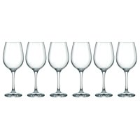 Set 6 Copas Vino Agua 490Ml Nadir Transparente