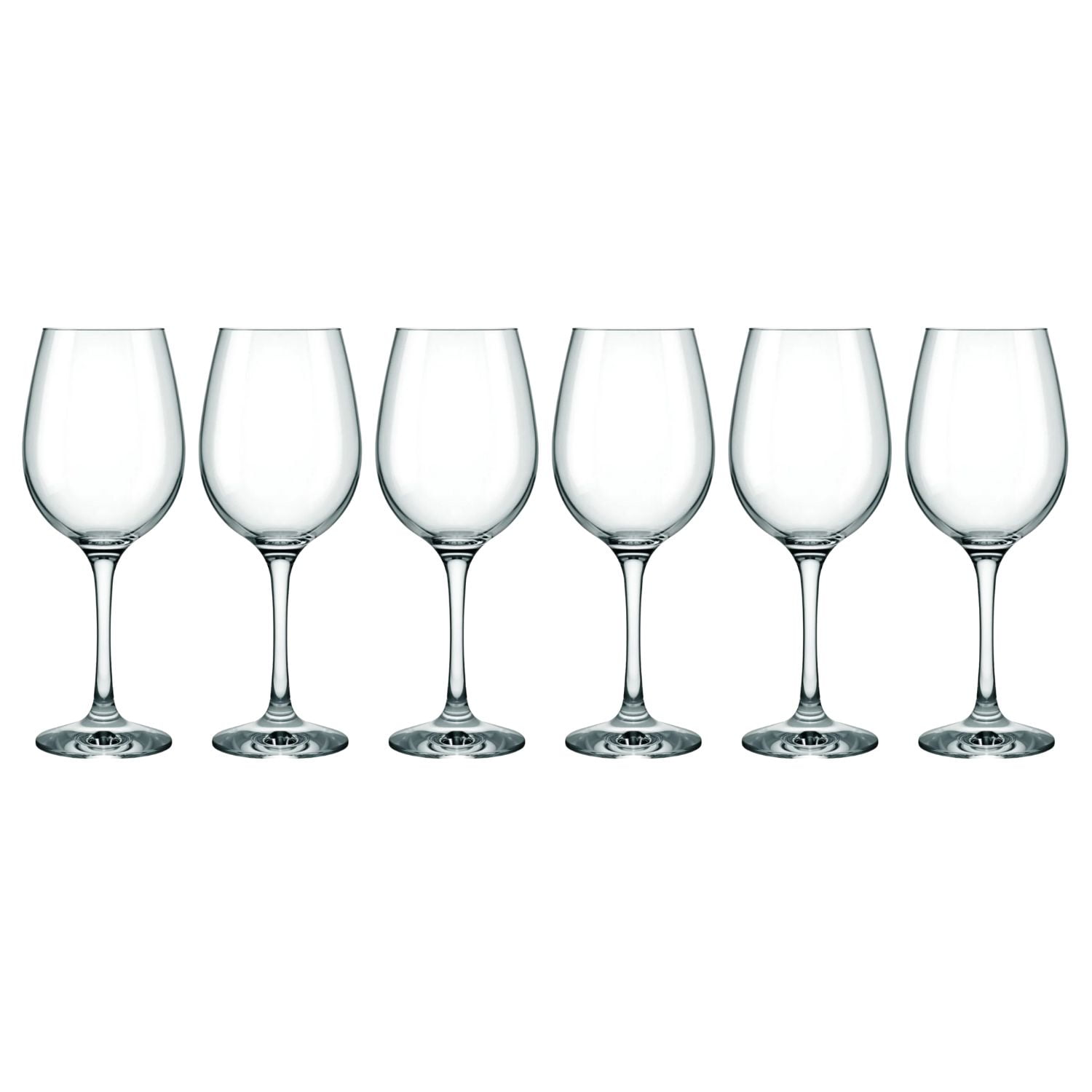 Set 6 Copas Vino Agua 490ml Nadir Transparente