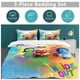 thumbnail image 5 of x187 Inside Out 2 Bed Duvet Cover Microfiber Bedding Sets 3D Printed Lightweight 3 Piece Comforter Sets, 1 Duvet Cover And 2 Pillow Shams for Kids Boys Girls 79"x90" jn187, 5 of 5