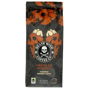 Death Wish Coffee - Café Molido Death Wish Café, Chocolate Y Avellana, 300 Ml
